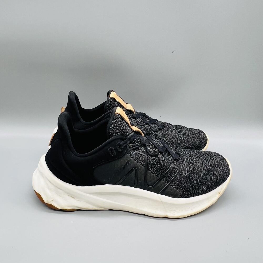 New Balance Shoes Womens 8.5 Black Knit Fresh Foam Roav Running Sneakers Comfort